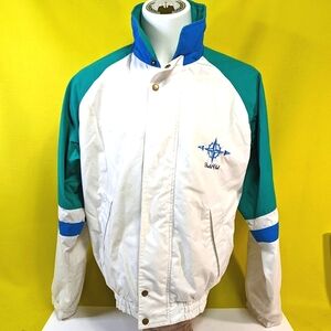 Vintage Northern Climate Yacht Club Jacket Size LARGE BAYC Conversion Retro